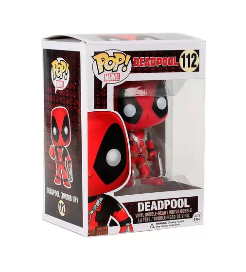 Игровая фигурка Funko POP! - Дэдпул с большим пальцем вверх - 7487_4.jpg - № 4