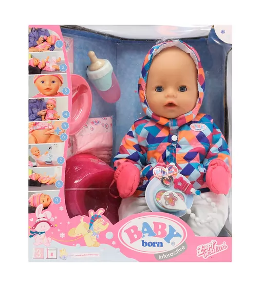 Кукла Baby Born Серии Нежные Объятия - Зимняя Красавица (43 см) - 826140_5.jpg - № 5