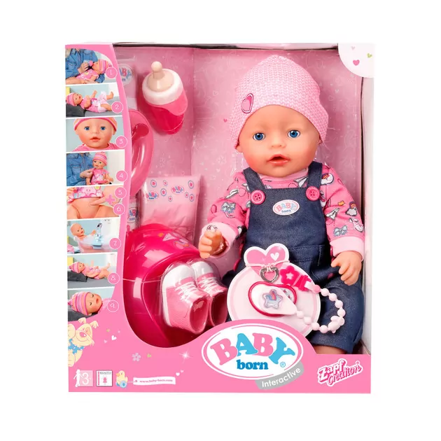 Кукла Baby Born Серии Нежные Объятия - Джинсовый Стиль