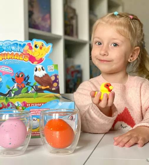 Растущая игрушка в яйце - Птички (12 шт, в дисп) - 91-CN22-CDU_9.jpg - № 9