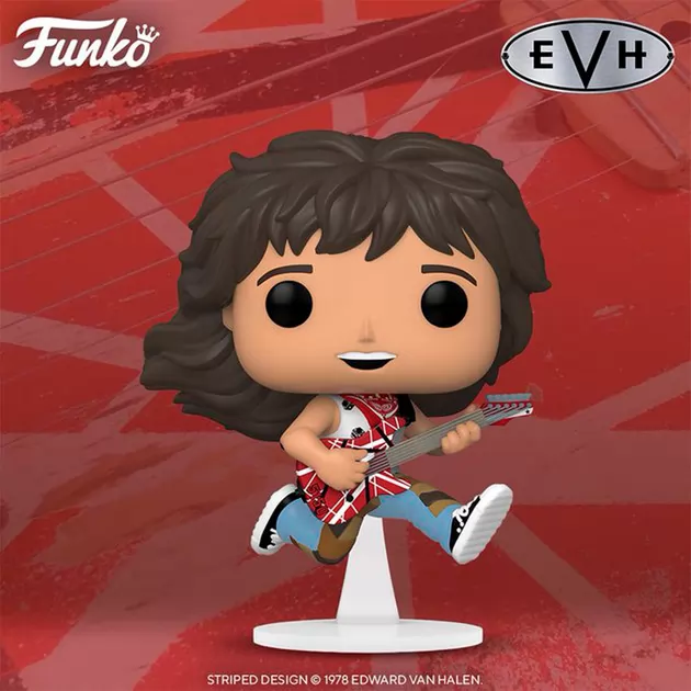 Игровая фигурка Funko Pop! серии Rocks" – Эдди Ван Хален с гитарой"