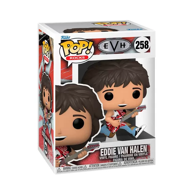 Игровая фигурка Funko Pop! серии Rocks" – Эдди Ван Хален с гитарой"