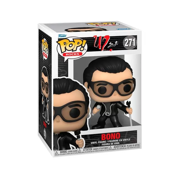 Игровая фигурка Funko Pop! серии Rocks: U2 - ZooTV" – Боно"