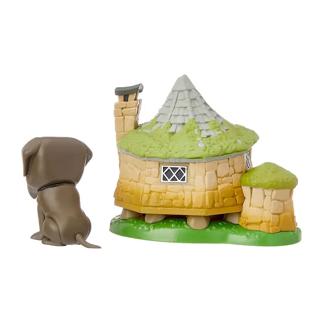Набор игровых фигурок Funko Pop! Town серии Гарри Поттер" – Хижина Хагрида и пес Клык"