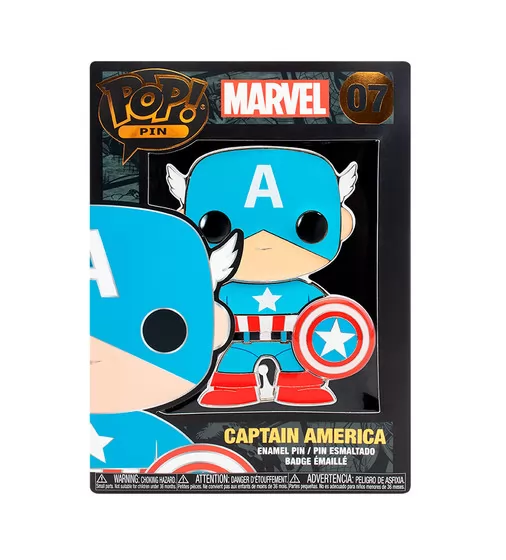 Пин Funko Pop серии «Marvel» – Капитан Америка - MVPP0008_1.jpg - № 1