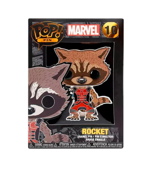 Пин Funko Pop серии «Marvel» – Енот Ракета - MVPP0011_1.jpg - № 1