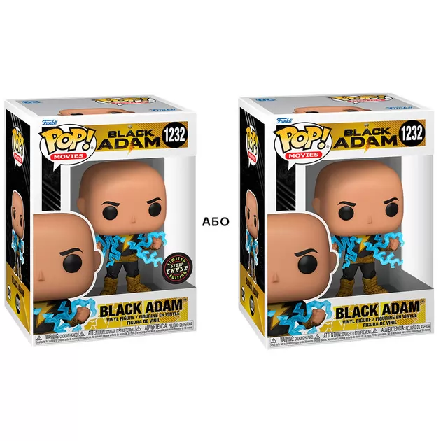 Игровая фигурка Funko Pop! серии Черный Адам" – Черный Адам (w/glow chase)"
