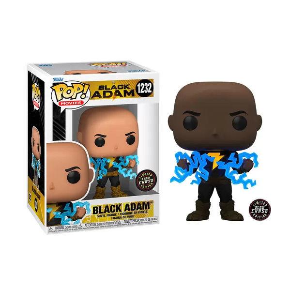 Игровая фигурка Funko Pop! серии Черный Адам" – Черный Адам (w/glow chase)"
