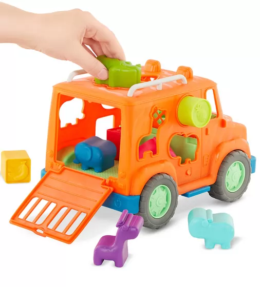 Игровой набор-сортер – Грузовик Сафари (закр. коробка) - VE1058Z_3.jpg - № 3