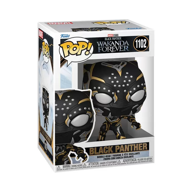 Игровая фигурка Funko Pop! cерии Черная пантера: Ваканда навсегда" – Черная пантера"