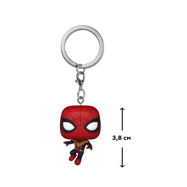 Игровая фигурка на клипсе Funko Pop! cерии Человек-паук: НПД" S3 - Человек-паук 1 в прыжке"