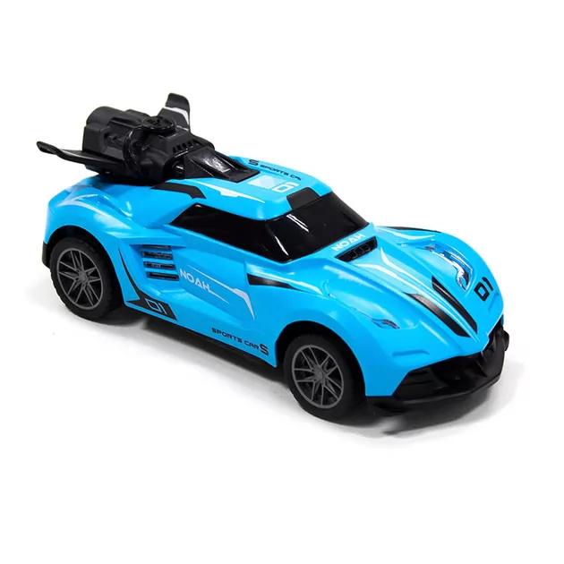 Автомобиль Spray Car на р/у – Sport (голубой, 1:24, свет, функция туман)