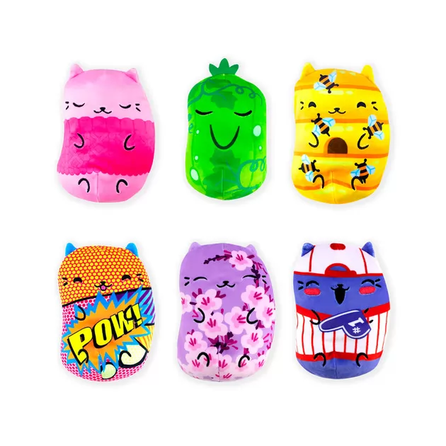 Мягкая игрушка Cats Vs Pickles серии «Chonk Gold» – Котики и огурчики