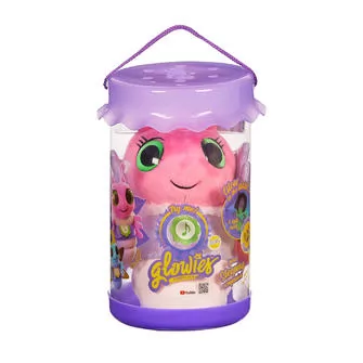 Интерактивная мягкая игрушка Glowies – Розовый светлячок