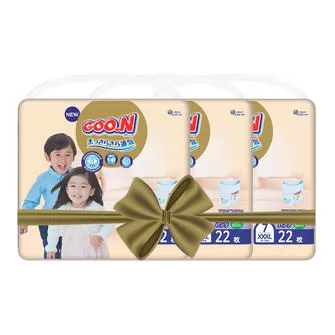 Трусики-подгузники GOO.N Premium Soft для детей (размер 7(3XL), 18-30 kg, 66 шт)