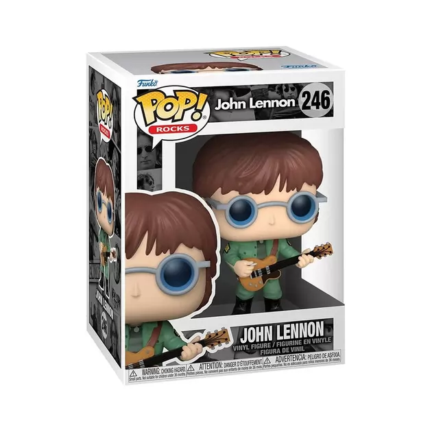 Игровая фигурка Funko Pop! серии Rocks" – Джон Леннон в пиджаке милитари"