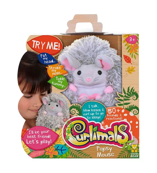 Интерактивная игрушка Curlimals – Мышка Попси - 3712_8.jpg - № 8
