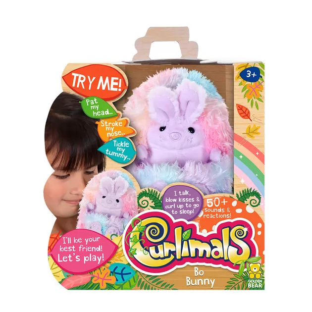 Интерактивная игрушка Curlimals – Кролик Бо