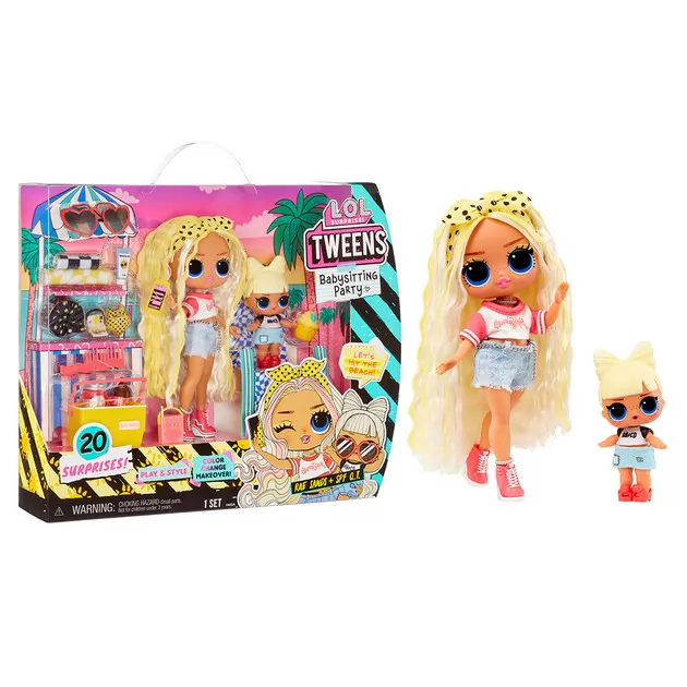 Игровой набор c куклами L.O.L. Surprise! серии Tweens&Tots" - Рэй Сендс и Малышка"