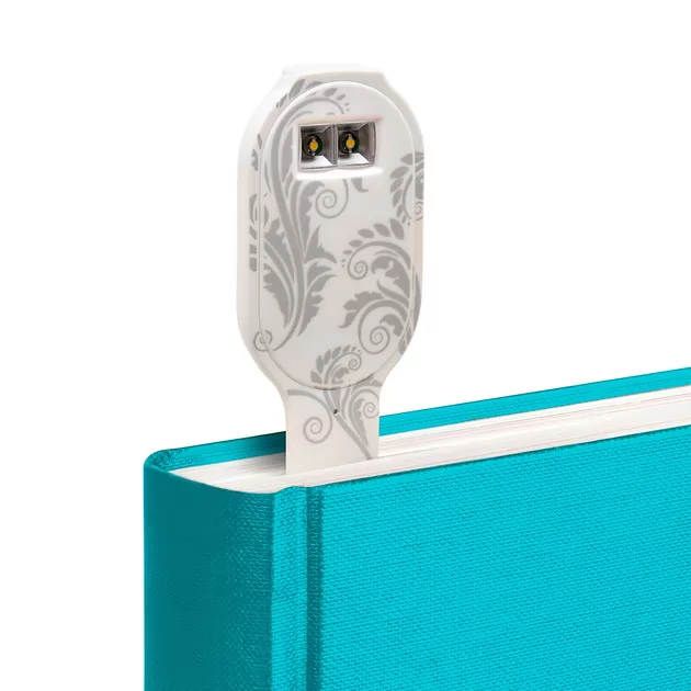 Закладка-фонарик Flexilight Rechargeable - Белые цветы