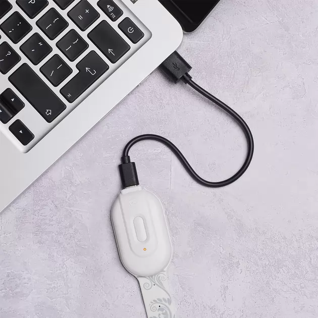 Закладка-фонарик Flexilight Rechargeable - Белые цветы