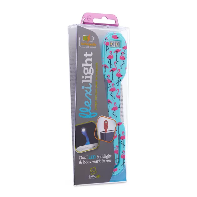 Закладка-фонарик Flexilight Rechargeable - Фламинго