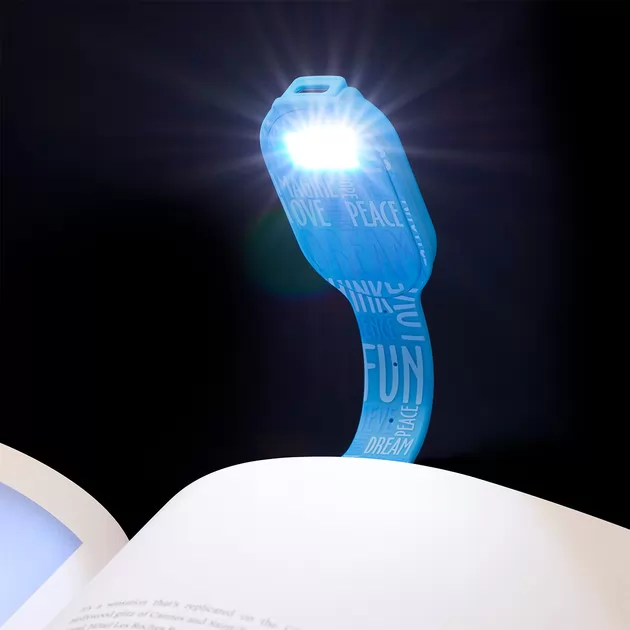 Закладка-фонарик Flexilight Rechargeable - Синий стиль