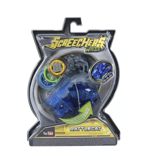 Машинка-Трансформер Screechers Wild! L 2 - Рэттлкэт - EU683120_5.jpg - № 5