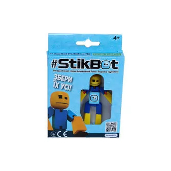 Фигурка для анимационного творчества Stikbot (Сине-желтый)