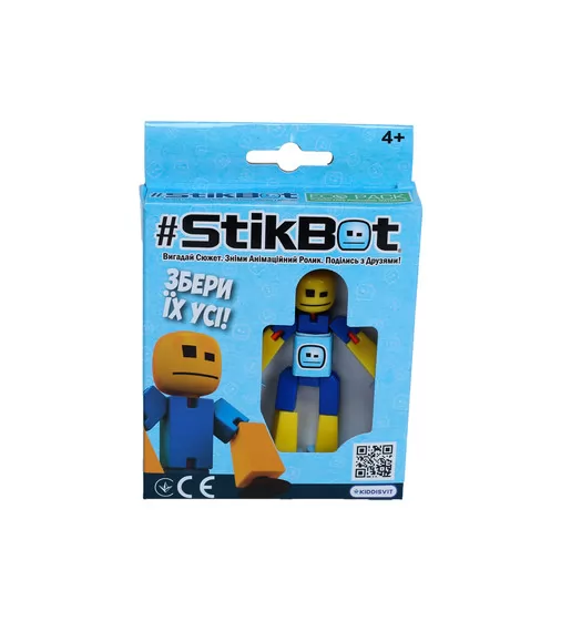 Фигурка для анимационного творчества Stikbot (Сине-желтый) - TST616-23UAKDBl_1.jpg - № 1