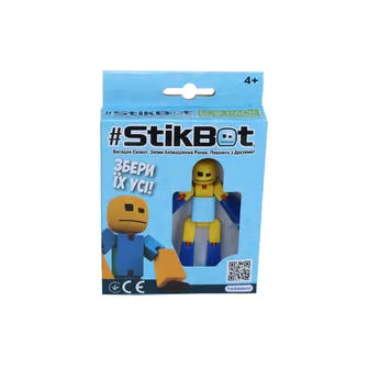 Фигурка для анимационного творчества Stikbot (Желто-синий)