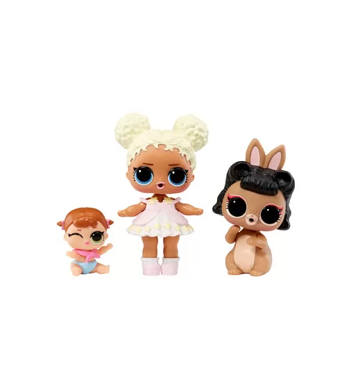 Набор игровых фигурок L.O.L. Surprise! серии OPP Tot + Pet + Lil Sis" - Флаувер Чайлд, Шорт Стоп Хо" - 987871_3.jpg - № 3