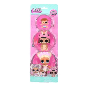 Набор игровых фигурок L.O.L. Surprise! серии OPP Tot + Pet + Lil Sis