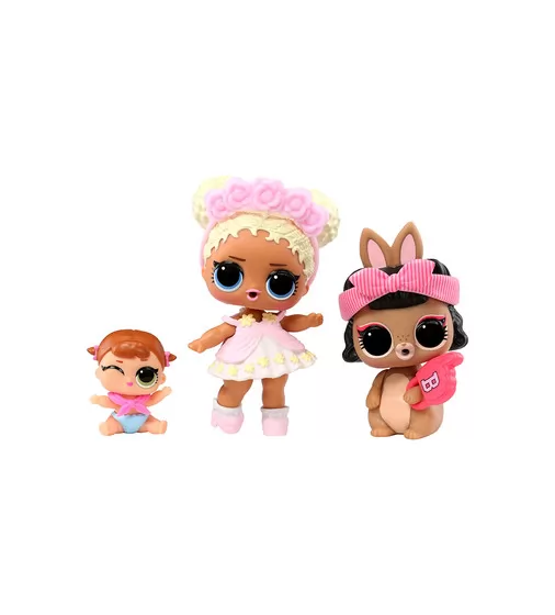 Набор игровых фигурок L.O.L. Surprise! серии OPP Tot + Pet + Lil Sis" - Флаувер Чайлд, Шорт Стоп Хо" - 987871_2.jpg - № 2