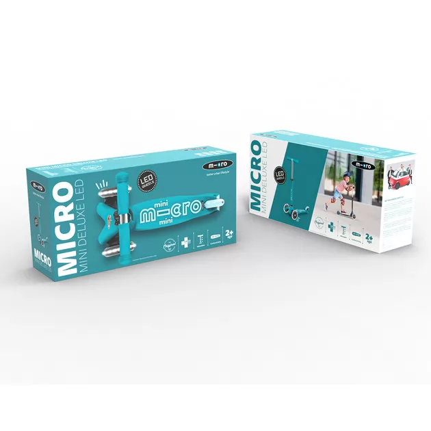 Самокат Micro серии Mini Deluxe" – Аква"
