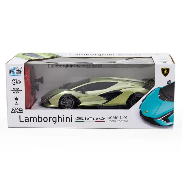 Автомобиль KS Drive на р/у - Lamborghini Sian (1:24, зеленый)