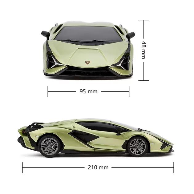 Автомобиль KS Drive на р/у - Lamborghini Sian (1:24, зеленый)