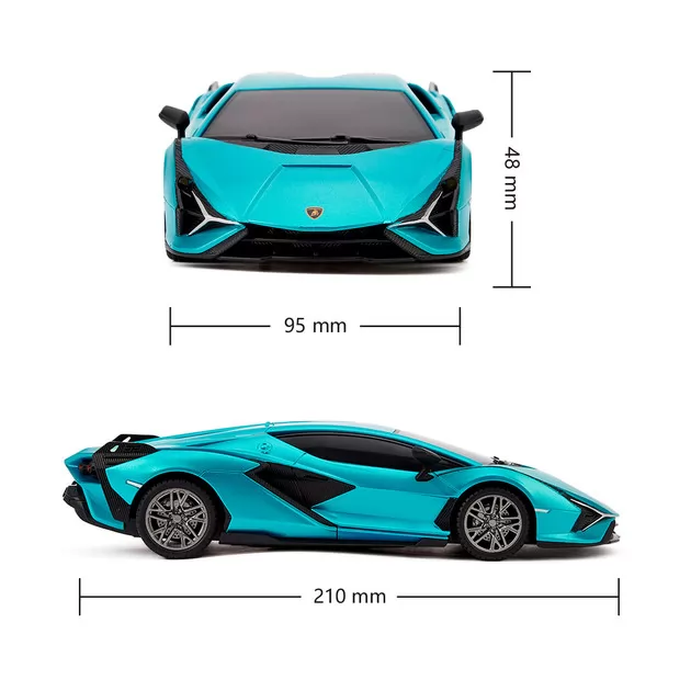 Автомобиль KS Drive на р/у - Lamborghini Sian (1:24, синий)