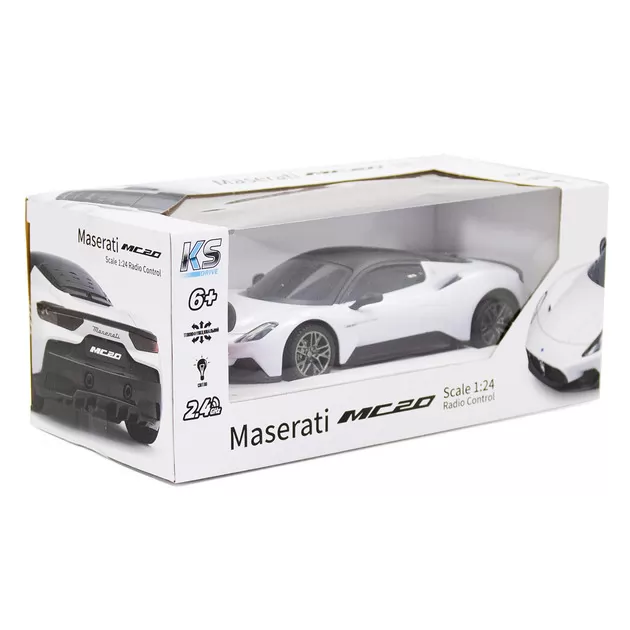 Автомобиль KS Drive на р/у - Maserati MC20 (1:24, белый)