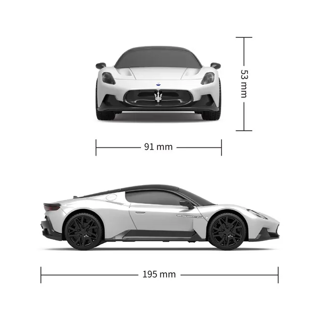 Автомобиль KS Drive на р/у - Maserati MC20 (1:24, белый)
