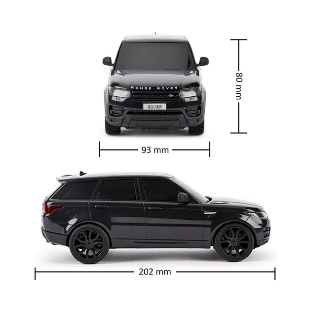 Автомобиль KS Drive на р/у - Land Range Rover Sport (1:24, 2.4Ghz, черный)