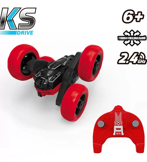 Автомобиль KS Drive на р/у - Трюковый (2.4Ghz, красно-черный) - STURBWB_8.jpg - № 8