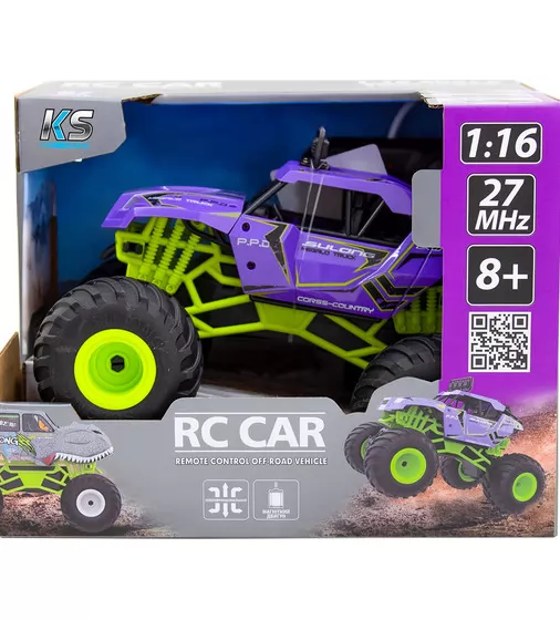 Автомобиль Bigfoot Off-road на р/у – Violet (1:16, 27 МГц (MHz)) - SL-358RHV_11.jpg - № 11