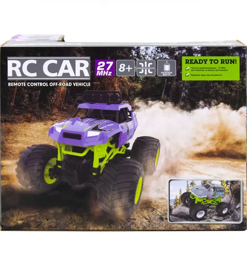 Автомобиль Bigfoot Off-road на р/у – Violet (1:16, 27 МГц (MHz)) - SL-358RHV_13.jpg - № 13