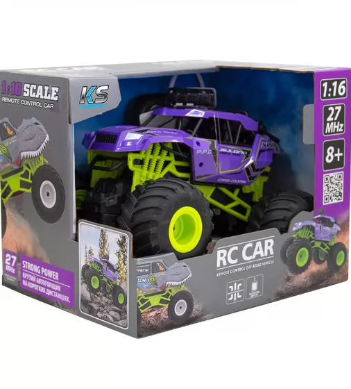 Автомобиль Bigfoot Off-road на р/у – Violet (1:16, 27 МГц (MHz)) - SL-358RHV_12.jpg - № 12