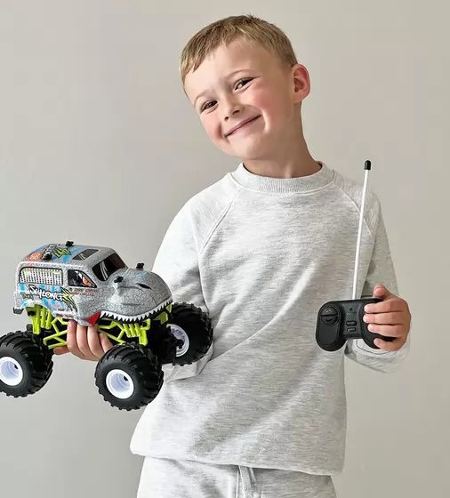 Автомобиль Bigfoot на р/у – Dinosaur (1:16, 27 МГц (MHz)) - SL-360RHGR_9.jpg - № 9