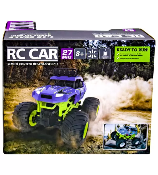 Автомобиль Bigfoot на р/у – Dinosaur (1:16, 27 МГц (MHz)) - SL-360RHGR_13.jpg - № 13