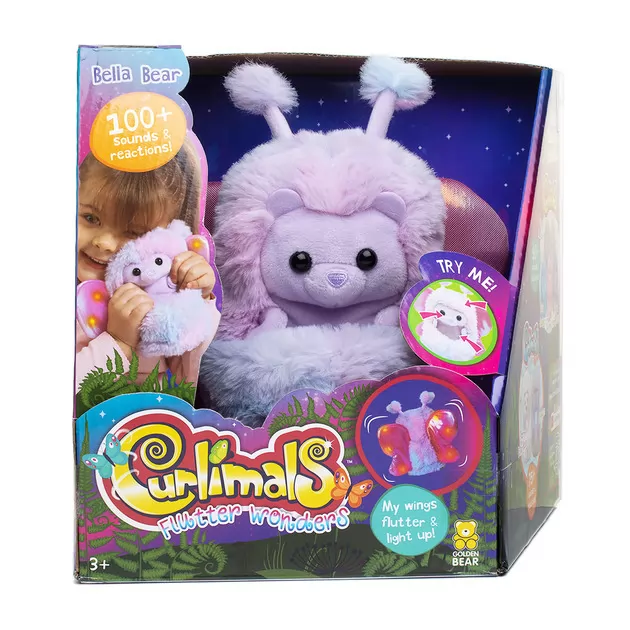 Интерактивная игрушка Curlimals - Медведица Белла