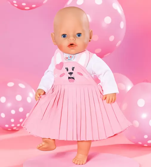 Одежда для куклы BABY BORN - Платье с зайкой - 832868_3.jpg - № 3
