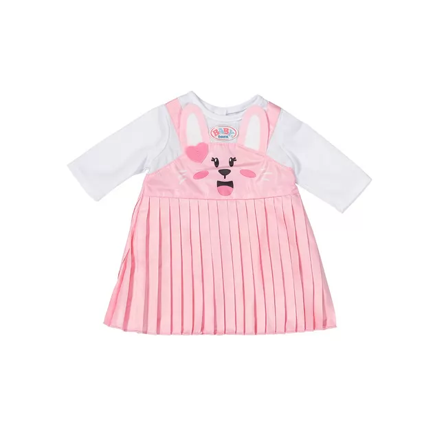 Одежда для куклы BABY BORN - Платье с зайкой